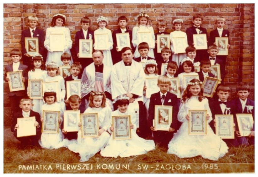 PIERWSZA KOMUNIA 1985 r.