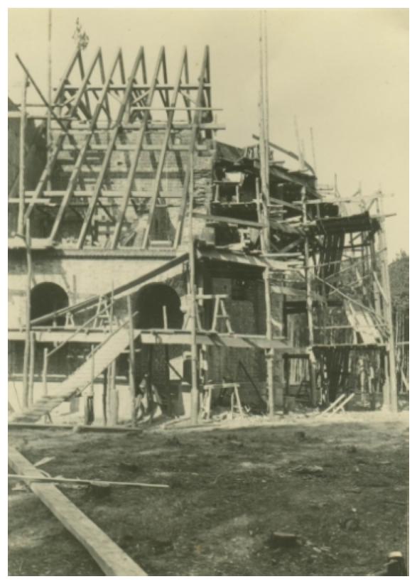 Budowa kocioa -wiba dachowa[ 1932...- ].